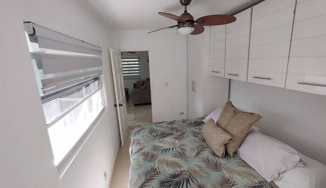 Cozy 1-Bedroom Apartment in Soothing Juan Dolio Beach with WiFi, AC & Hot Water
