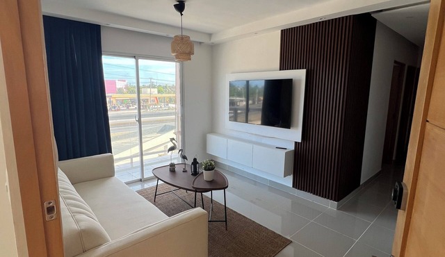 Cozy apartment just 5 minutes from the airport and the beach