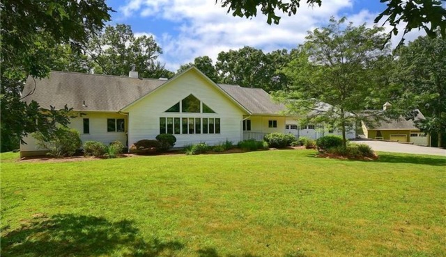 CT Ranch Home Retreat on 120 Acres in Willington