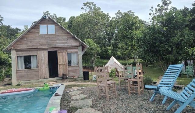 Delightful country bungalow in Cordillera Septentrional Espaillat Moca