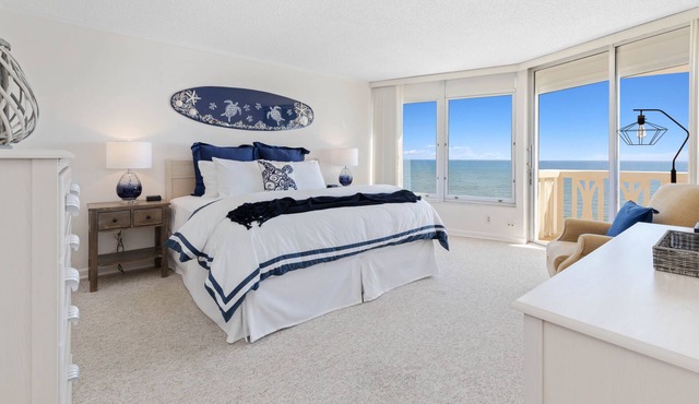 Direct Beachfront Condo with Amazing Panoramic Ocean Front Views (11th floor) in Ormond Beach