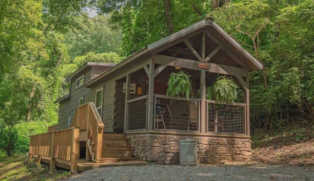 Ernie Cabin Private Spa 1 Mile from the Southside in Chattanooga