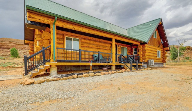 Explore Uintah Basin: 'Rustic Cliff Ranch A' Cabin in Fort Duchesne