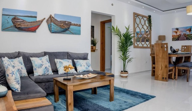 Family-friendly apartment in a quiet environment close to the sea ☺️