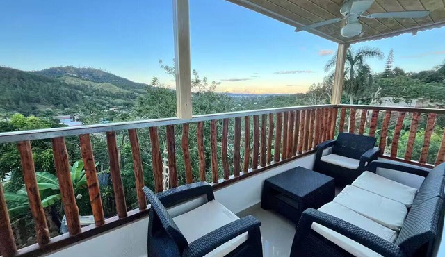 Family villa with private pool in jarabacoa