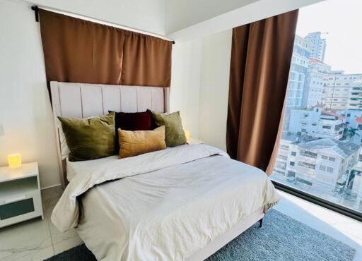 Hermoso apartamento de 1.5 habitaciones, excelente ubicación en SDQ