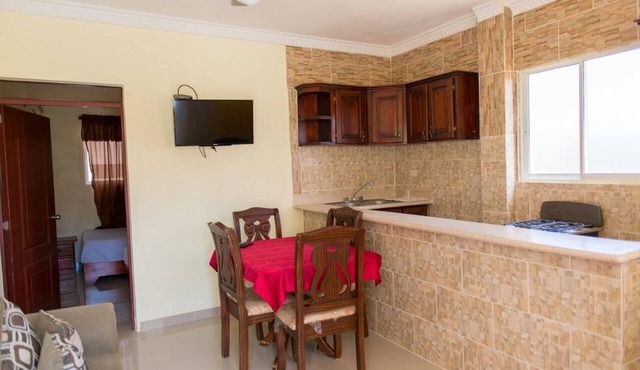 Holiday flat with water view
