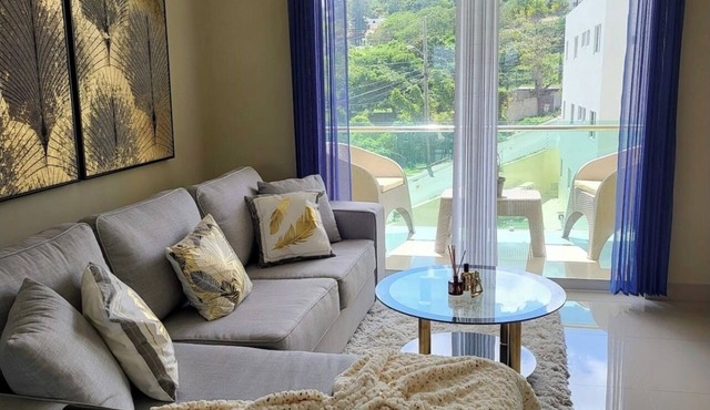 LOVELY 3 BEDROOMS, 2 BATHROOMS AND BALCONY. POOL
