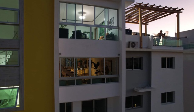 Luxury .penthouse .private jacuzzi .swimming pool, gazebo Wi-Fi. Santiago