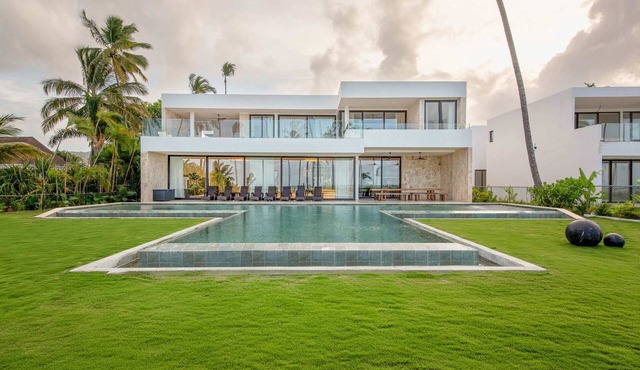 Luxury 9BR Beachfront Stunner with Private Pool