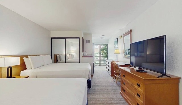 Main Street studio - pool & hot tub - walk to lifts, dog-friendly, third floor in Aspen