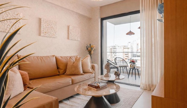Modern 2BR in Evaristo Morales with Pool Gym and Balcony