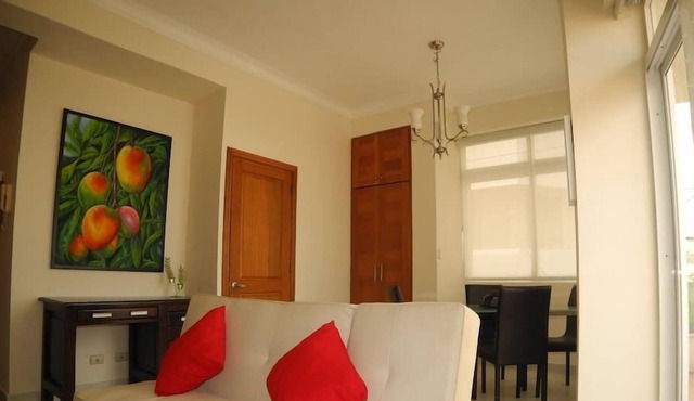 Modern, Bright 1BR Apt =>BEST SPOT @Zona Colonial