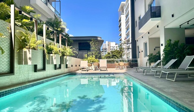 New City Center Luxury Apartment with Pool, Gym & kids play zone