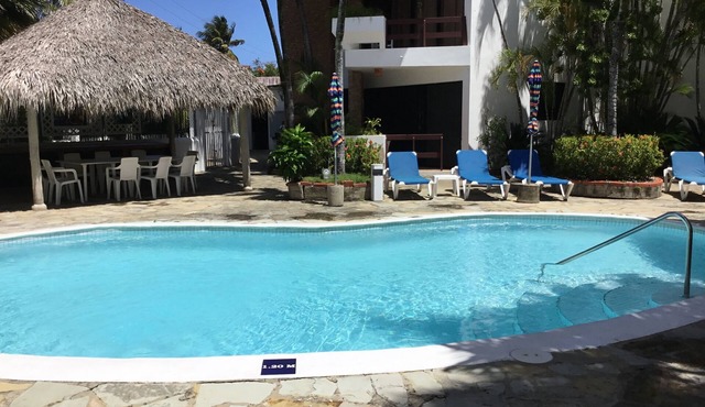 Newly renovated in central sosua awesome location walk to supermarket,bars,beach