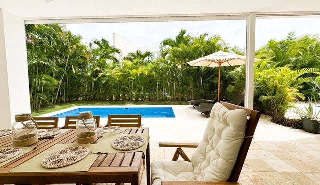 Nueva Romana Beach 3Bd+10px+pool+golf+tennis+Beach