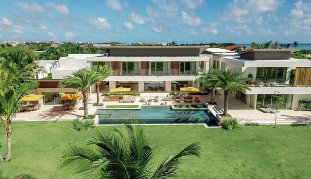 Ocean Front facing Punta Espada Hole #2 with all rooms Ocean View.