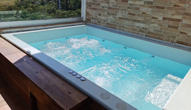 Ocean view apartment, jacuzzi, terrace BBQ. 4-A.