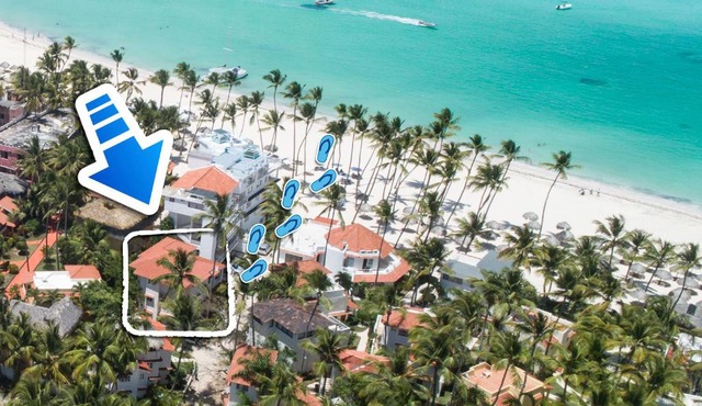 OCEAN VIEW VILLA BAVARO BEACH - wifi, bbq-grill, beach access