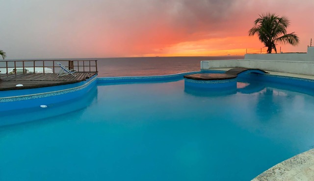 ON THE CLIFF IN THE CARIBBEAN SEA - VILLA ILARIA