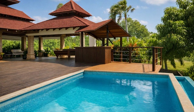 Santiago Mountain Villa: Pvt Pool, Cinema & Chef Avail