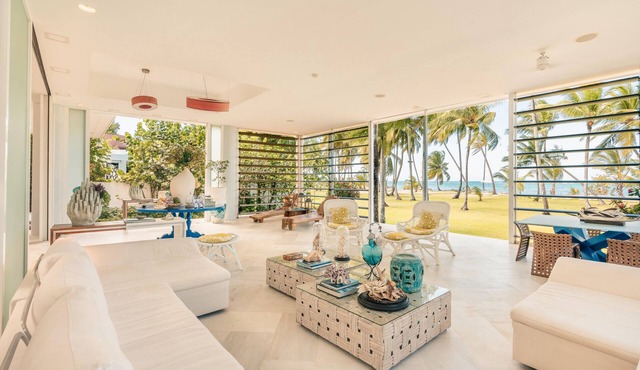 So Exclusive! Beachfront Villa at Las Terrenas