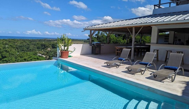 SO LUXURY VILLA with sea and nature view