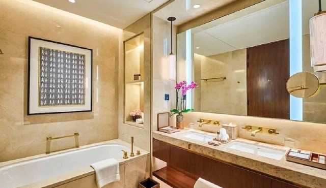 Solaire hotel deluxe room quezon city in Manila