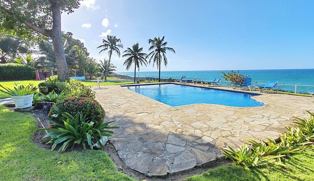 Sosua 9 BR Oceanfront Mansion Near Beach +Bonus