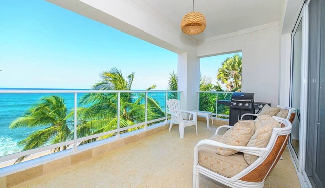 Spacious 4-bedroom condo with WiFi and AC in serene BlueGreen Oceanfront Condos