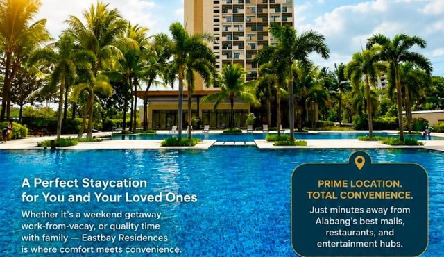 Staycation in Alabang by East Service Road
