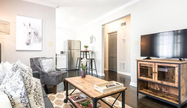 Stylish OneBedroom in Popular Virginia Highland 3miles to Mercedes Benz stadium in Atlanta