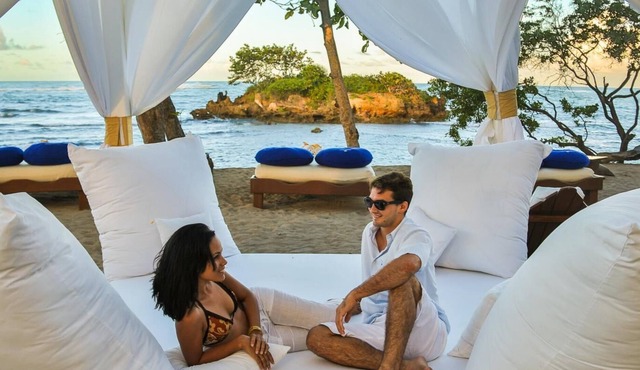 SunSplashed Fun In A Tropical Island Beach Resort