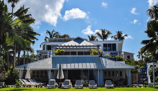 The premier beachfront villa on Playa Las Ballenas, Las Terrenas, Dominican Rep.