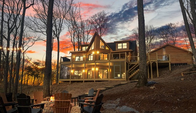 The Tipsy Bear Cabin in Gilmer County