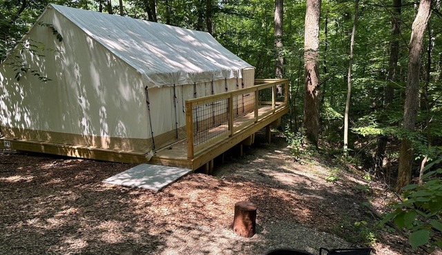 Valley Overlook - Glamping Tent N2 - the heart of Cuyahoga Valley National Park in Akron