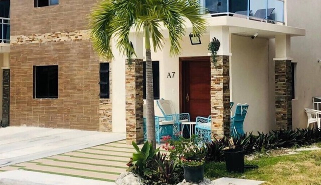 Villa Punta Cana secure residence with swimming pool