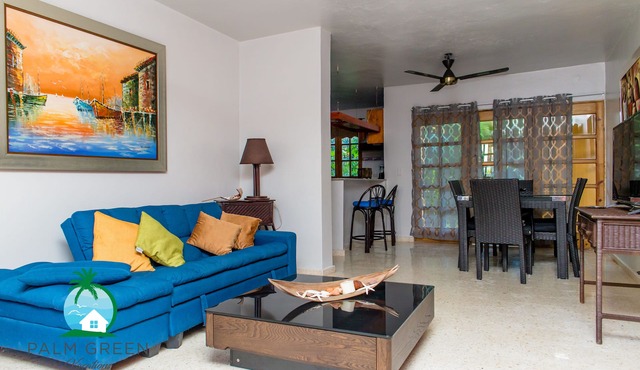 Villa Tropical 3Bd & 4Bath Next to the Beach