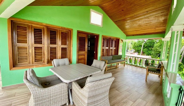 Villa Valencia Caribbean house with ocean views. Second Floor
