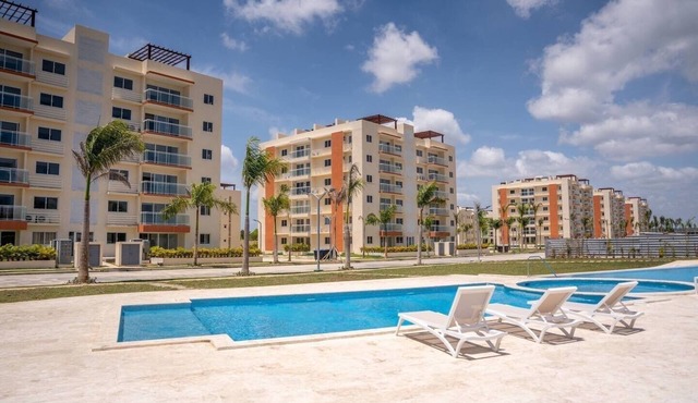 Wonderful 2-bedroom Punta Cana Gateway apartment with AC and Wifi