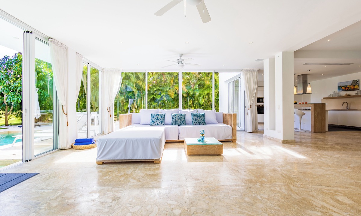 Bavaro Villa | Luxury Villa Waterfall - Pool & BBQ