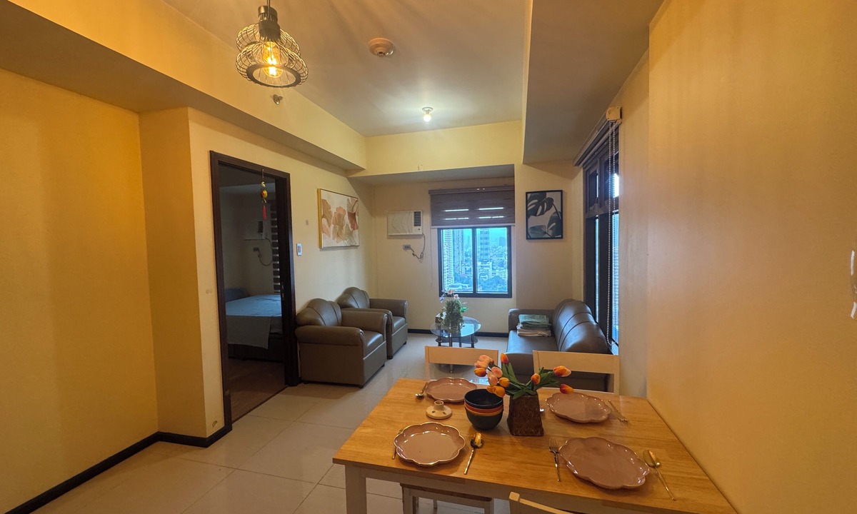 Pasay Condo | Cozy 1-bedroom condo with WiFi, fitness room in enchanting Pasay City