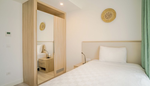 Deluxe Double or Twin Room, Balcony, Garden View
