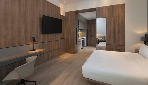 Studio, 1 King Bed, City View