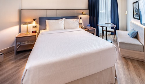 Standard Room, 1 Queen Bed (Accessible Bathtub)