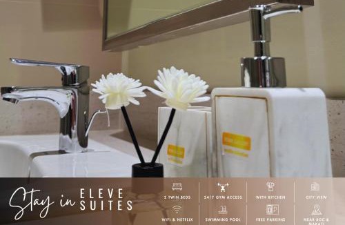 Makati Hotel | Eleve Suites Twin Suites at Novotel Hotel Residences at Acqua near BGC and Makati
