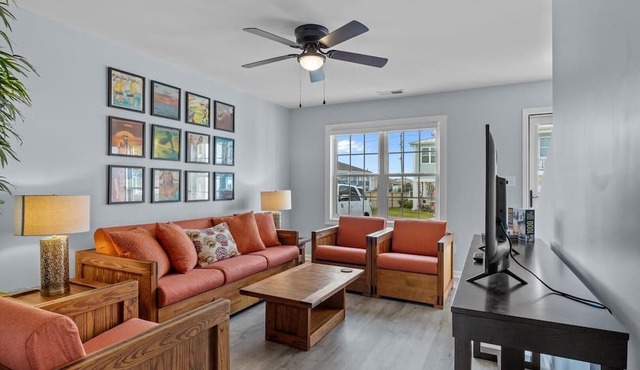 Anchors Away Unit 1 2 Bedroom Duplex by RedAwning in Atlantic Beach