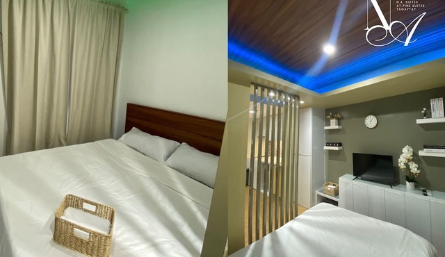 Studio unit - NA Suites at Pine Suites Tagaytay. Pet friendly!